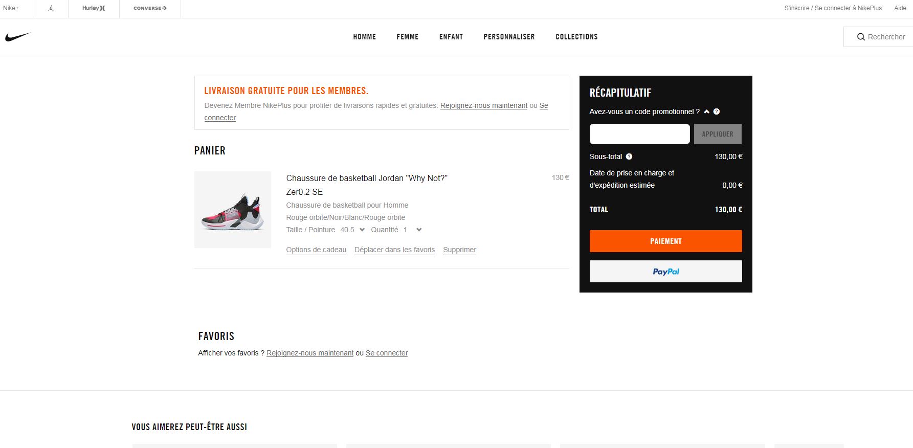 Nike Code Offert Code promo Nike : - 10% en juillet 2026 (Belgique)