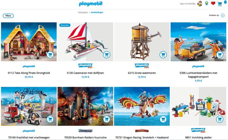 PLAYMOBIL aanbiedingen