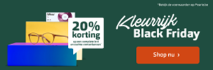 Black Friday: 20% korting op een complete bril + zachte contactlenzen