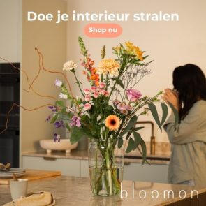 Code: 15% korting op jouw Bloomon bestelling
