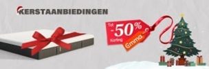 Tot 50% korting op alle producten voor een gezellige feestdagen! Geldig van 02/12 tot 31/12