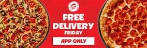 Pizza Hut: Free Delivery Friday (app only)